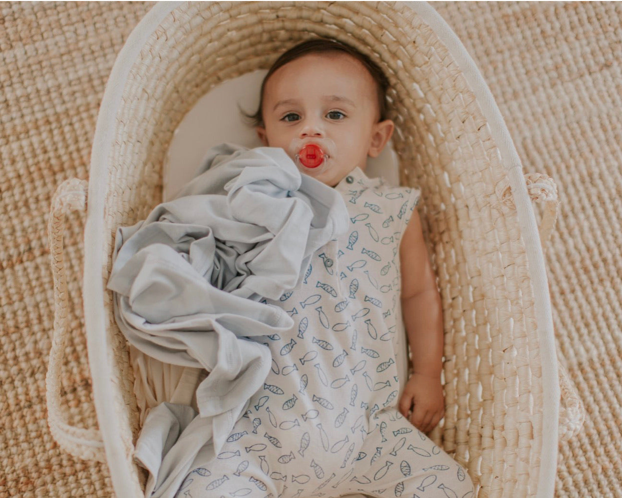 Organic bamboo swaddle sale